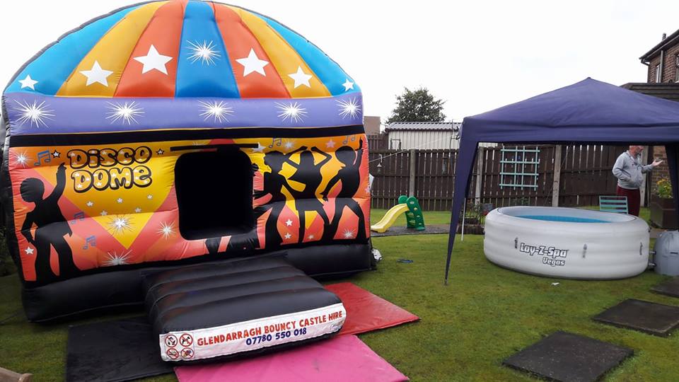 hot tub and bouncy castle hire