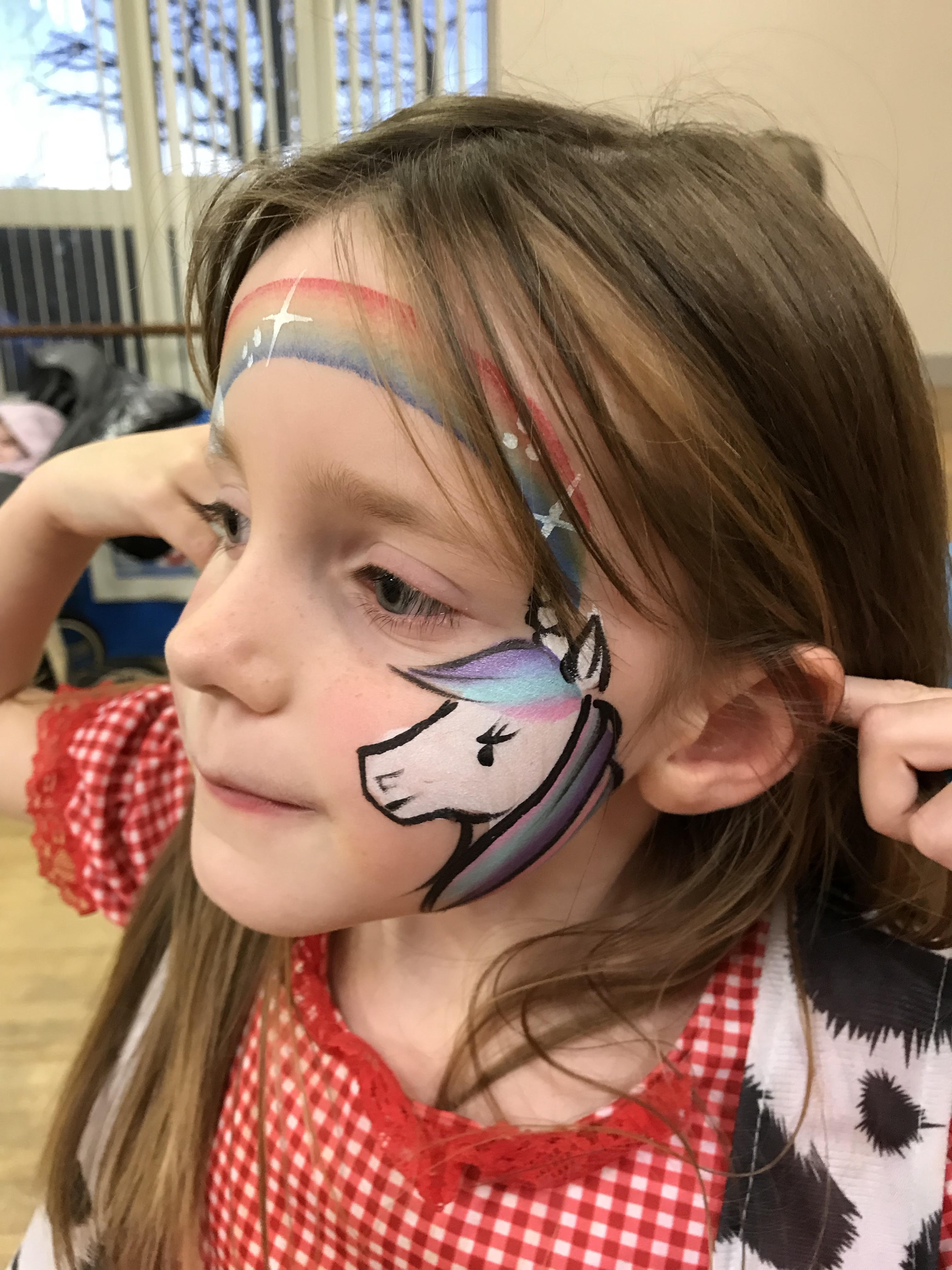 Unicorns Face painting Newtownards Unicorns Face painting Newtownards