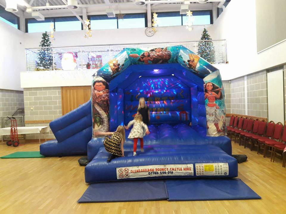 Moana Bouncy Castle hire Newtownard Moana Bouncy Castle hire Newtownards