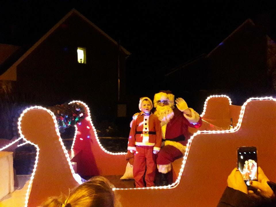 Santa's Sleigh home visits Ards Santa's Sleigh home visits Ards