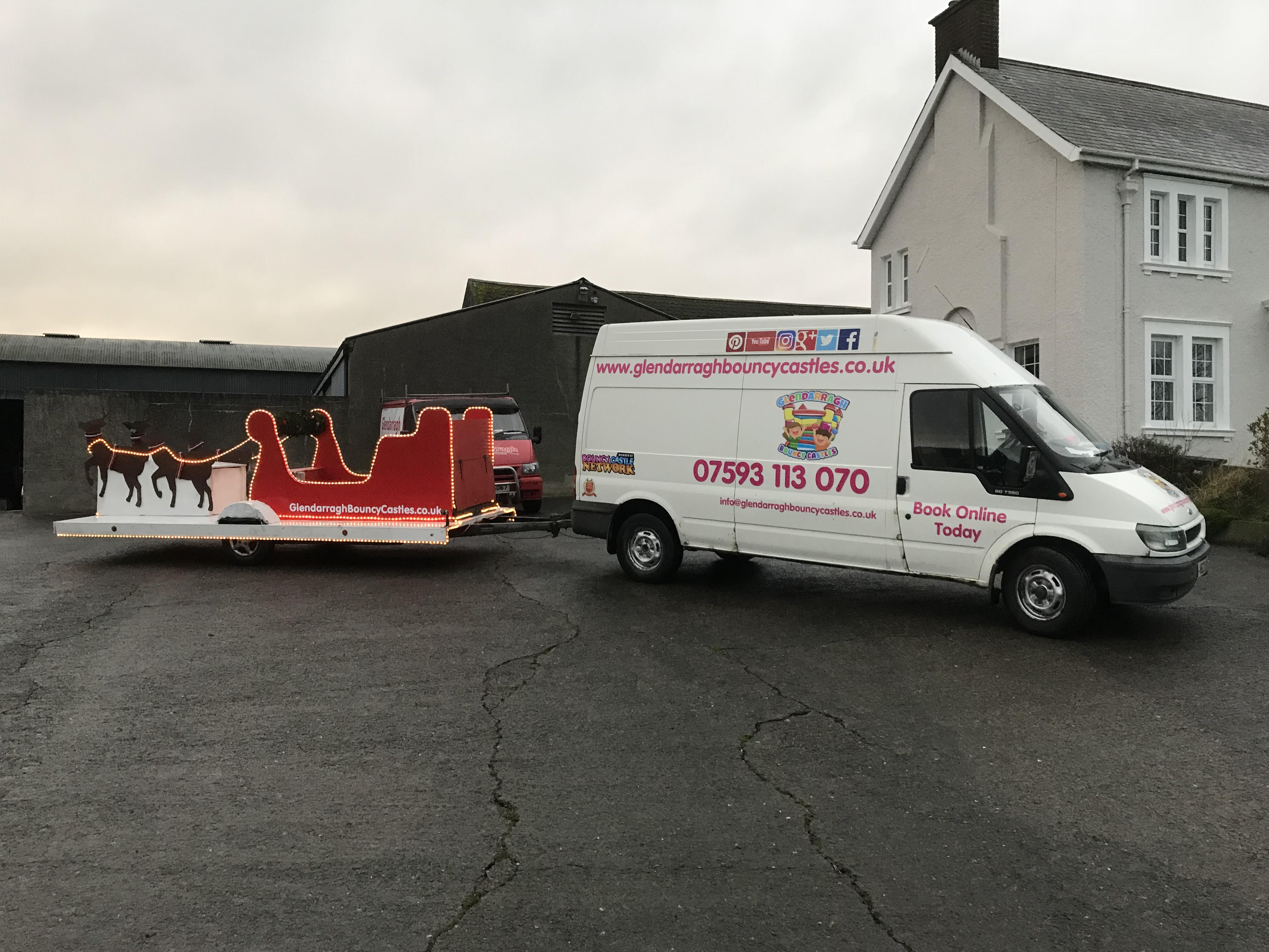 Santa Sleigh hire Belfast Santa Sleigh hire Belfast